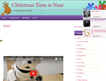 Tablet Screenshot of christmastimeisnear.com